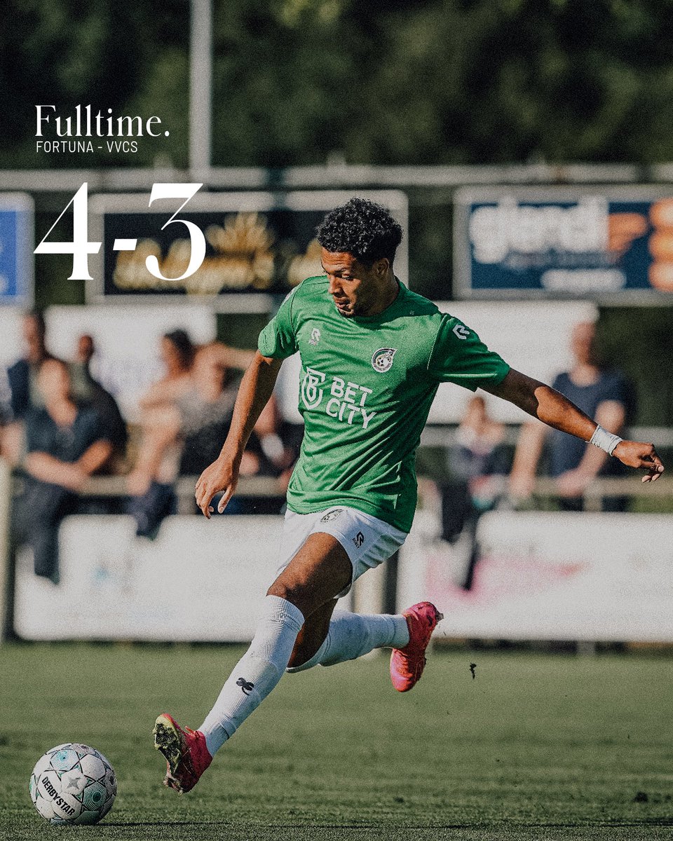 FortunaSittard's tweet image. Fortuna draait het in het laatste half uur om: 4-3.

#forvvcs