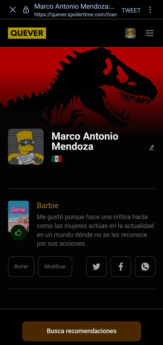 marck2827's tweet photo. @ItsSpoilerTime @WBPictures_Mx Listo. 🤞🏽 https://t.co/Dj1Ik5OIoI