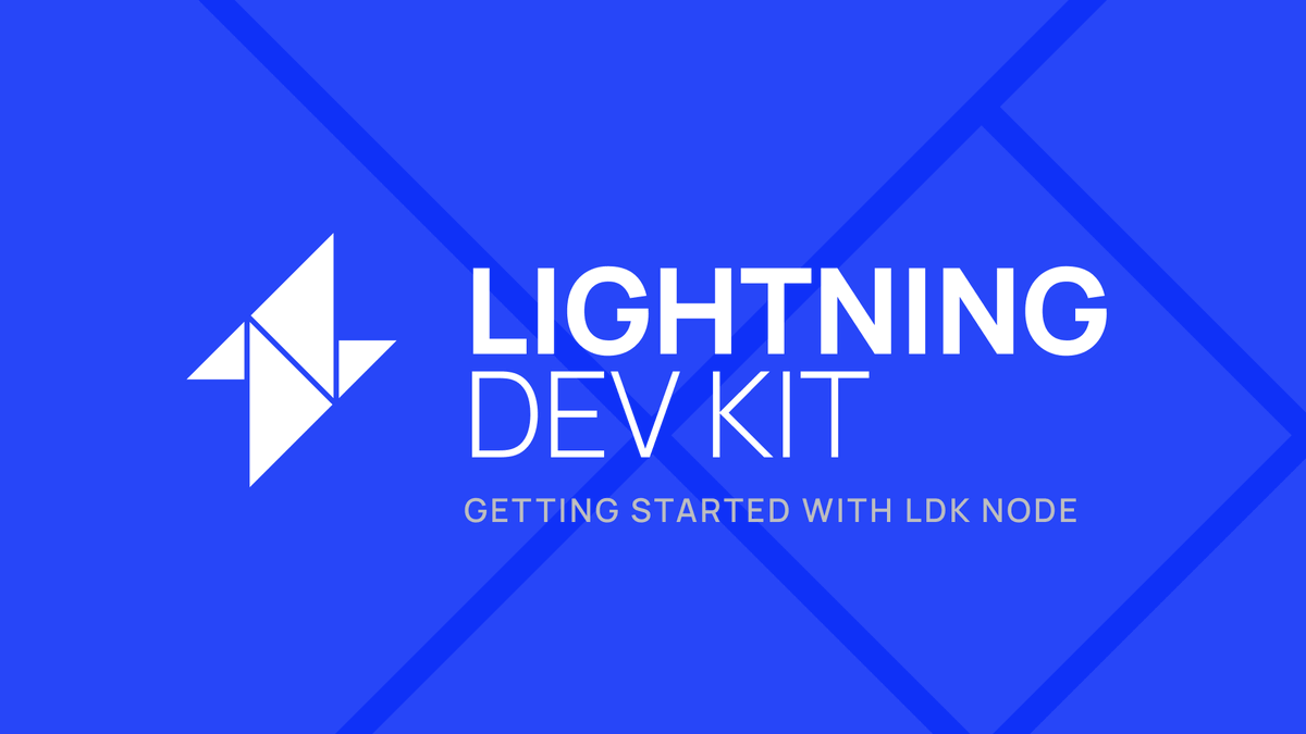 1/ If you missed @_tnull showing us how to use LDK Node, watch the video below. In less than 20 mins you’ll have a ready-to-go lightning node, capable of paying lightning invoices 🚀 youtu.be/jU_s853-RXk