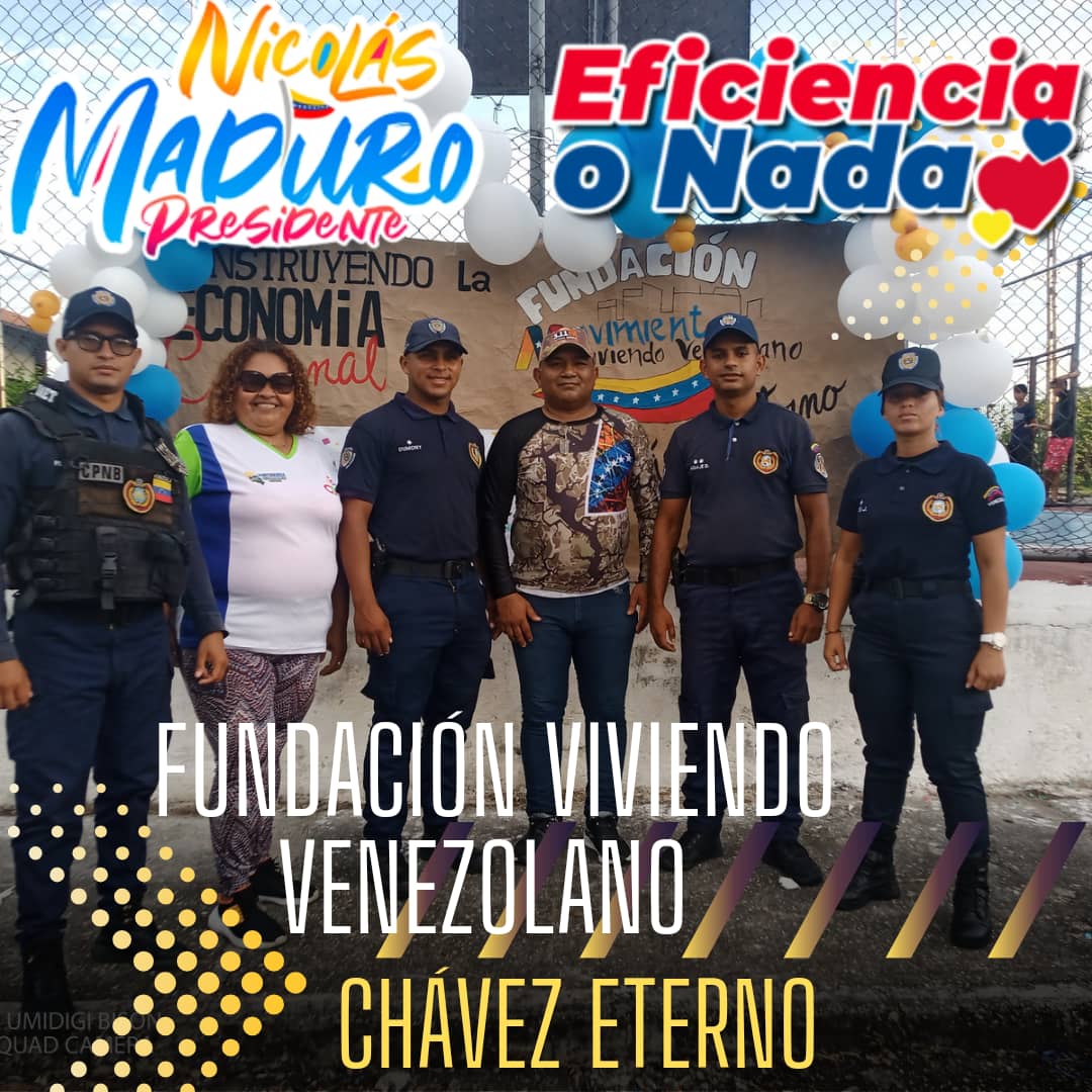 Fundavv21's tweet photo. Cumpliendo con las líneas emitidas por nuestro Presidente Nicolás Maduro Moros!  Brindamos todo nuestro apoyo en conjunto con la policía Nacional Bolivariana División Anti Droga en la Gran celebración del día del niño al Consejo Comunal Manuela Sáenz, Acarigua Edo Portuguesa. https://t.co/FYj5KzDhbH