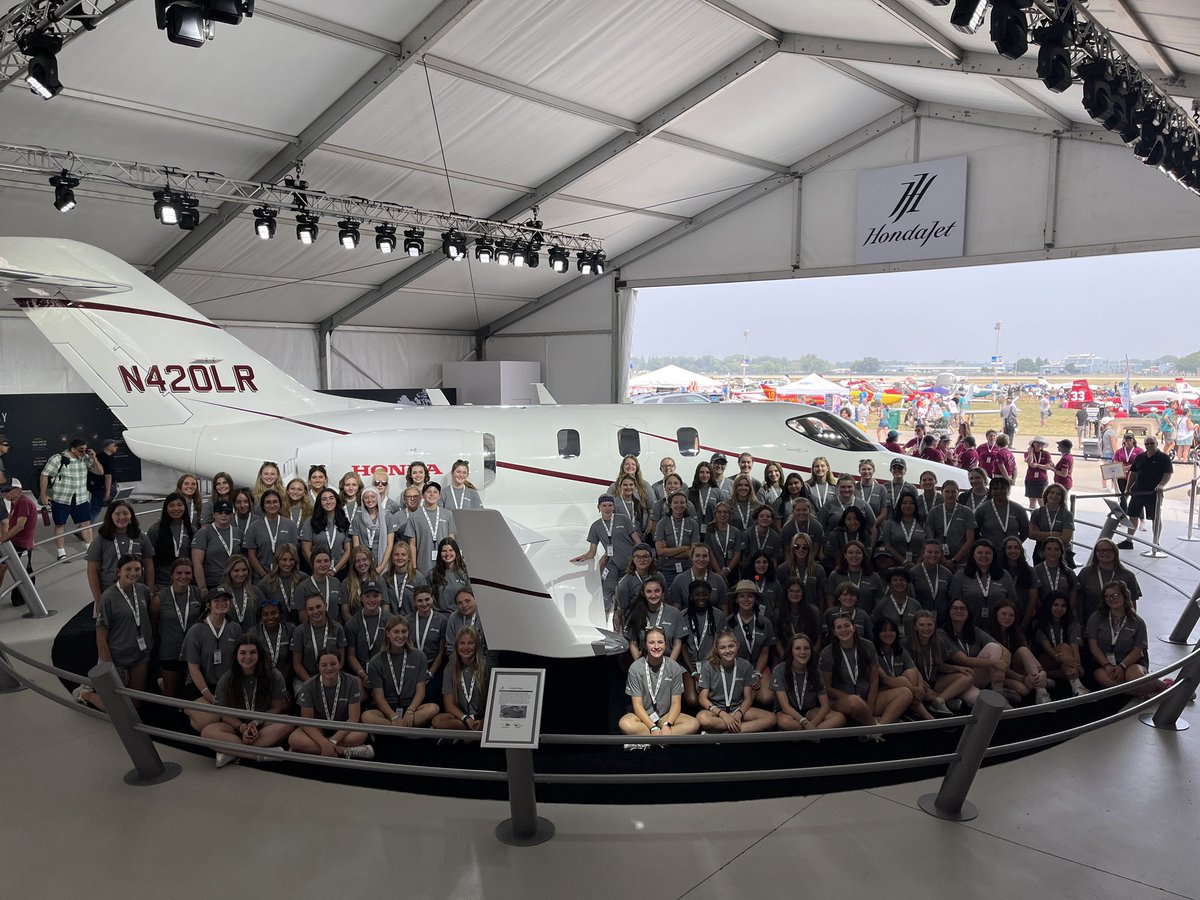 Thank you <a href="/hondajet/">HondaJet</a> for sponsoring #2023GirlVenture once again!! 🩷😁