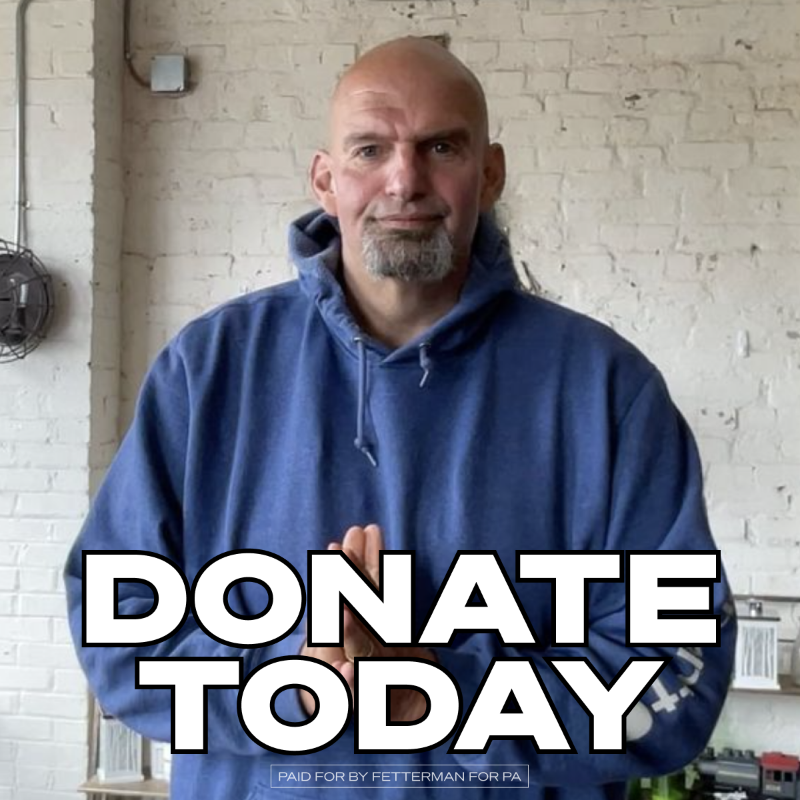 JohnFetterman's tweet photo. Republicans don’t like my style 🩳👟🙄

I don’t like them playing games with the economy. 

It’s tough going up against these out-of-touch politicians. Can you chip in to help us reach our $30,000 fundraising goal by July 31 so I can continue my fight in the Senate? 😅