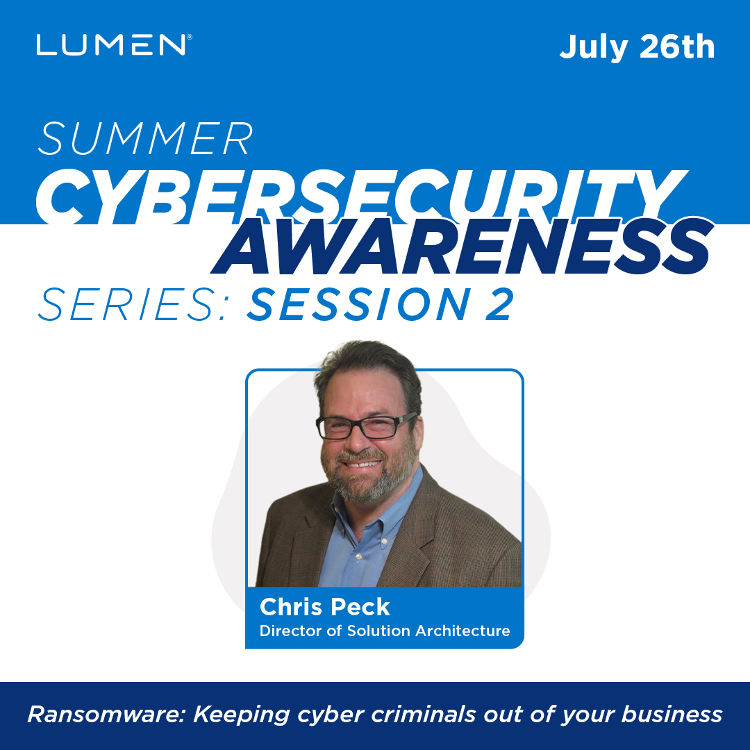lumentechco's tweet photo. Don’t miss your chance to learn more about #ransomware, and how our teams can help your organization stay ahead of evolving risks. Register for tomorrow's session: https://t.co/BU0GwlXOaA https://t.co/a3M5esQ62e