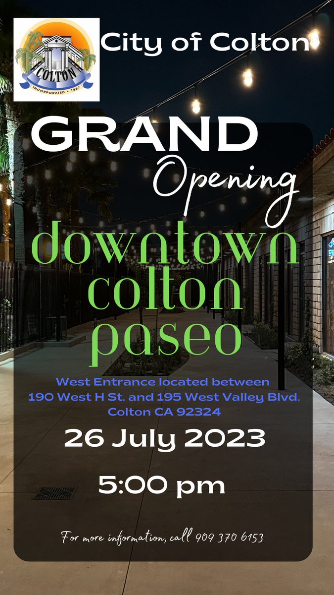 CityofColtonCA tweet media