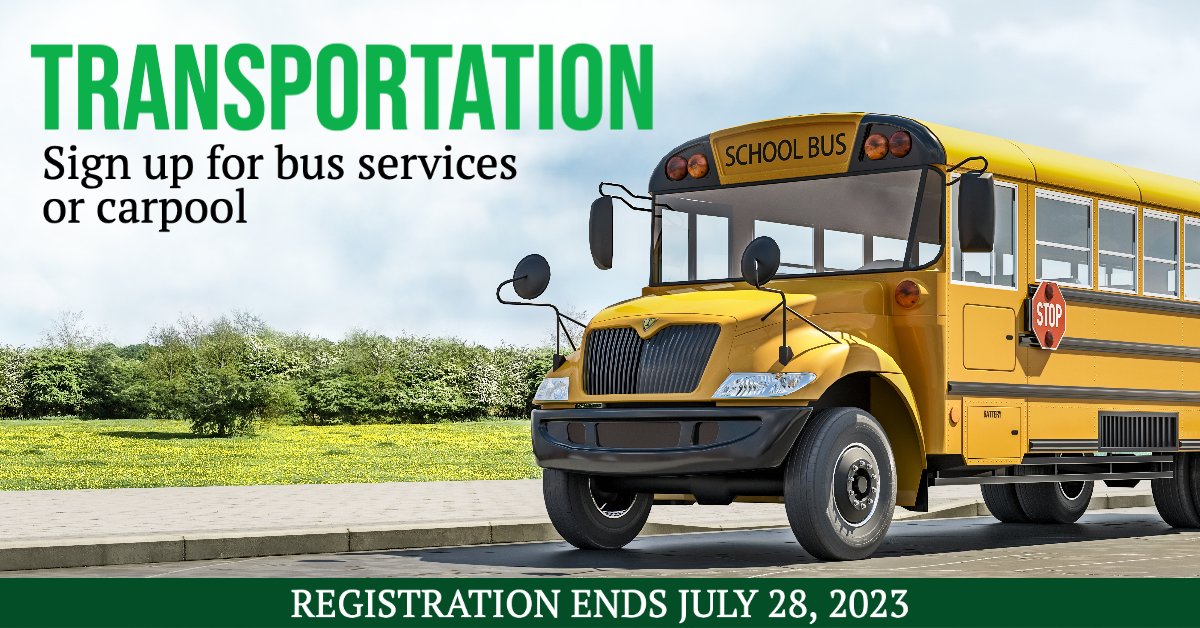 Are you looking to arrange transportation for the 2023-2024 school year? Don't miss out! Please note that bussing is only an option for students in District 622. Carpooling will be arranged independently and is available for all Hill-Murray students. 🚌 
bit.ly/Carpool-Bussin…