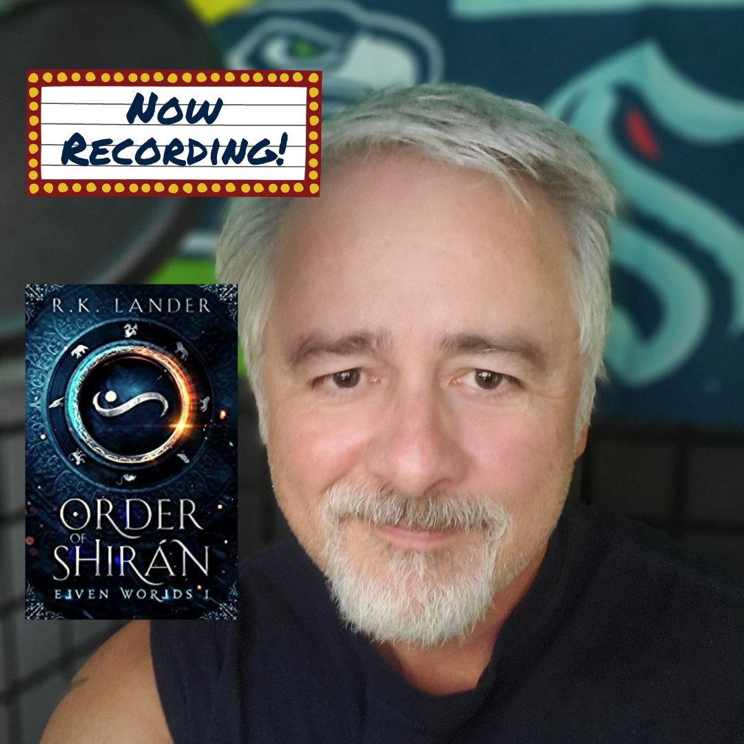 #NowRecording!

I am SO thrilled to be in the booth with Elven Worlds 1 by the uber-talented <a href="/rklwrites/">R.K.Lander</a>!  We follow Feldar, brought back to life on his Elven journey through immortality, as he struggles to regain his memories so he can join the fight to save Elvendom!