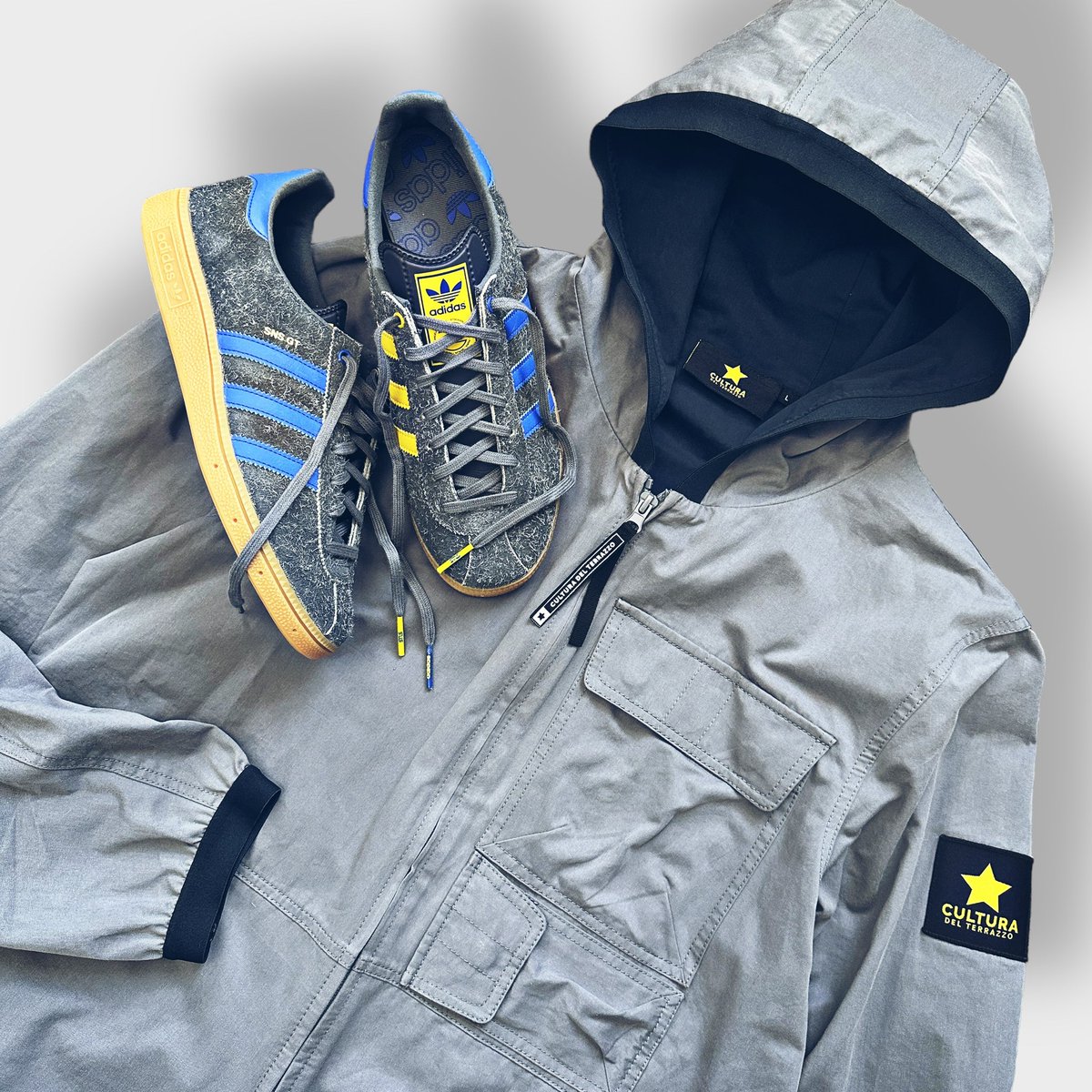 NewellsCDT's tweet image. CDT Terrazzo Jacket x @sneakersnstuff Stockholm 🇸🇪