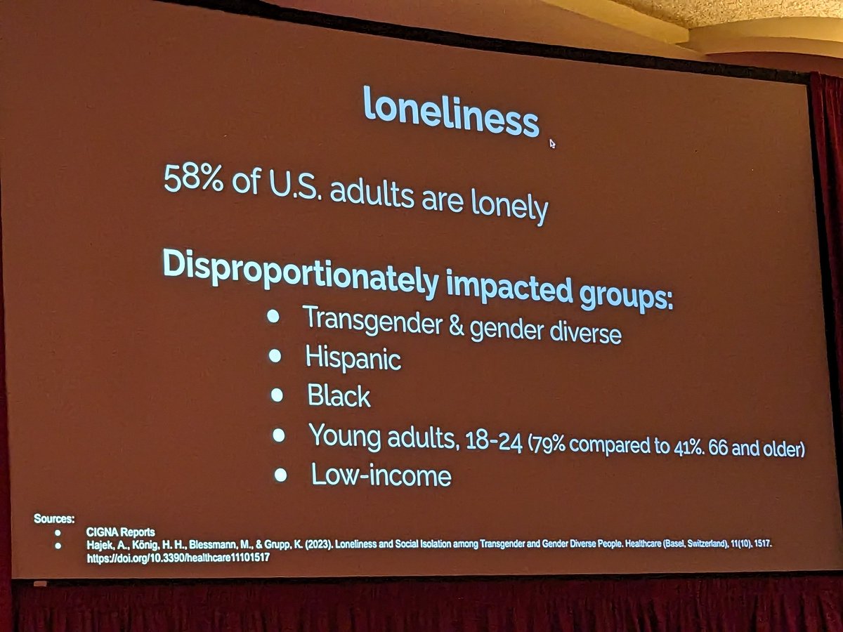 Interesting as <a href="/brocansky/">Michelle Pacansky-Brock</a> discusses loneliness and recent information on health risks.  #dtlsolar23