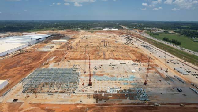 ✅ 6.8 million cubic yds of dirt moved
✅ 2.5 million sq. ft of roofing installed
✅ 70,000 sq. ft of drywall hung

Keep it up @bartonmalow and @grayconstructio! We can’t wait to see the finished product at #BlueOvalSK Battery Park in KY! Battery production begins in 2025!
