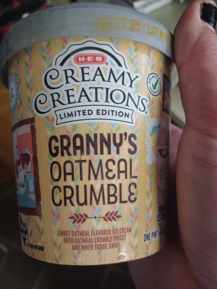 kristy_clueless's tweet image. Texas residents! New ice cream flavor at HEB and it is WILDLY delicious!