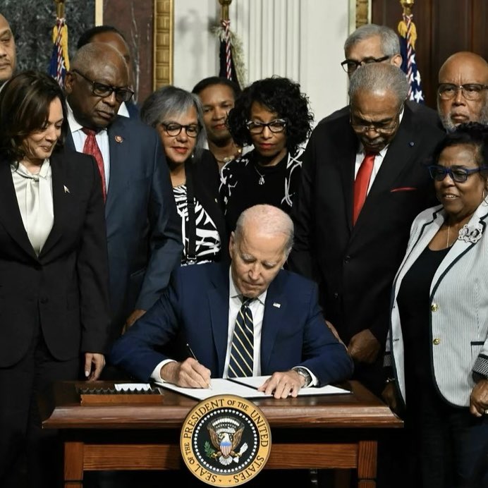 On what would have been Emmett Till’s 82nd birthday, President Biden signed an executive order to federally protect sites associated with Emmett and his mother Mamie including the Tallahatchie County Courthouse, Graball Landing and Roberts Temple Church of God in Christ.