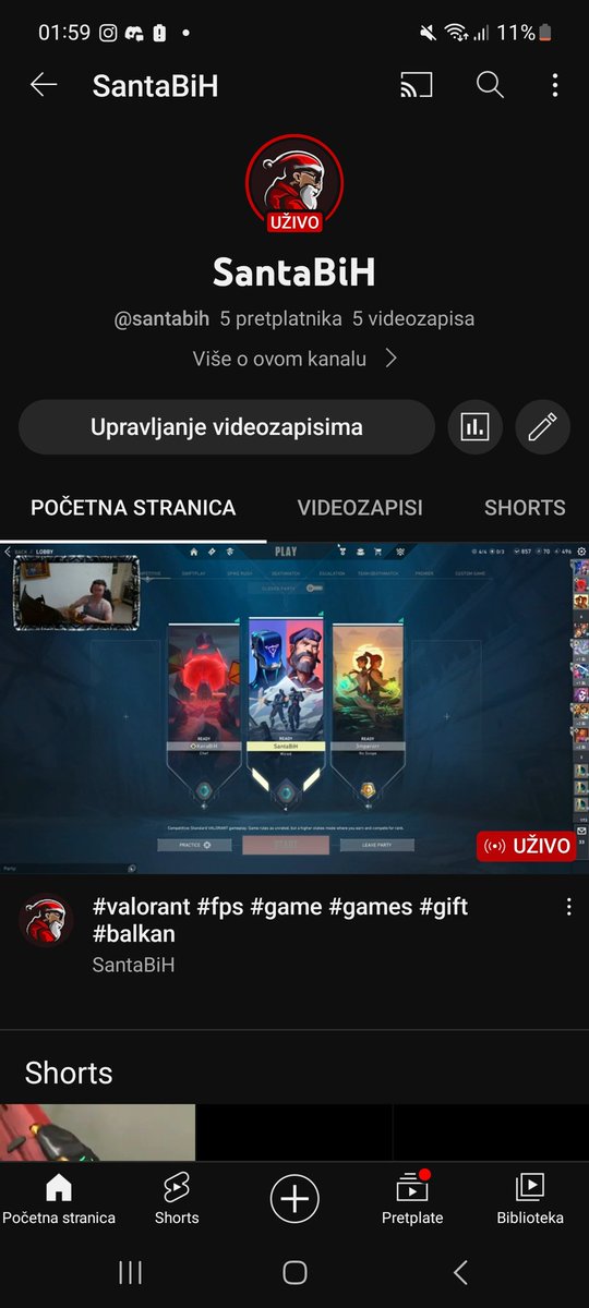 SantaBiH's tweet photo. Guys, I started streaming on youtube, your support would mean a lot to me, here is the profile link:https://t.co/smSFQOX8mF
thank you very much, Santa BiH loves you https://t.co/ekKwU9gVM3