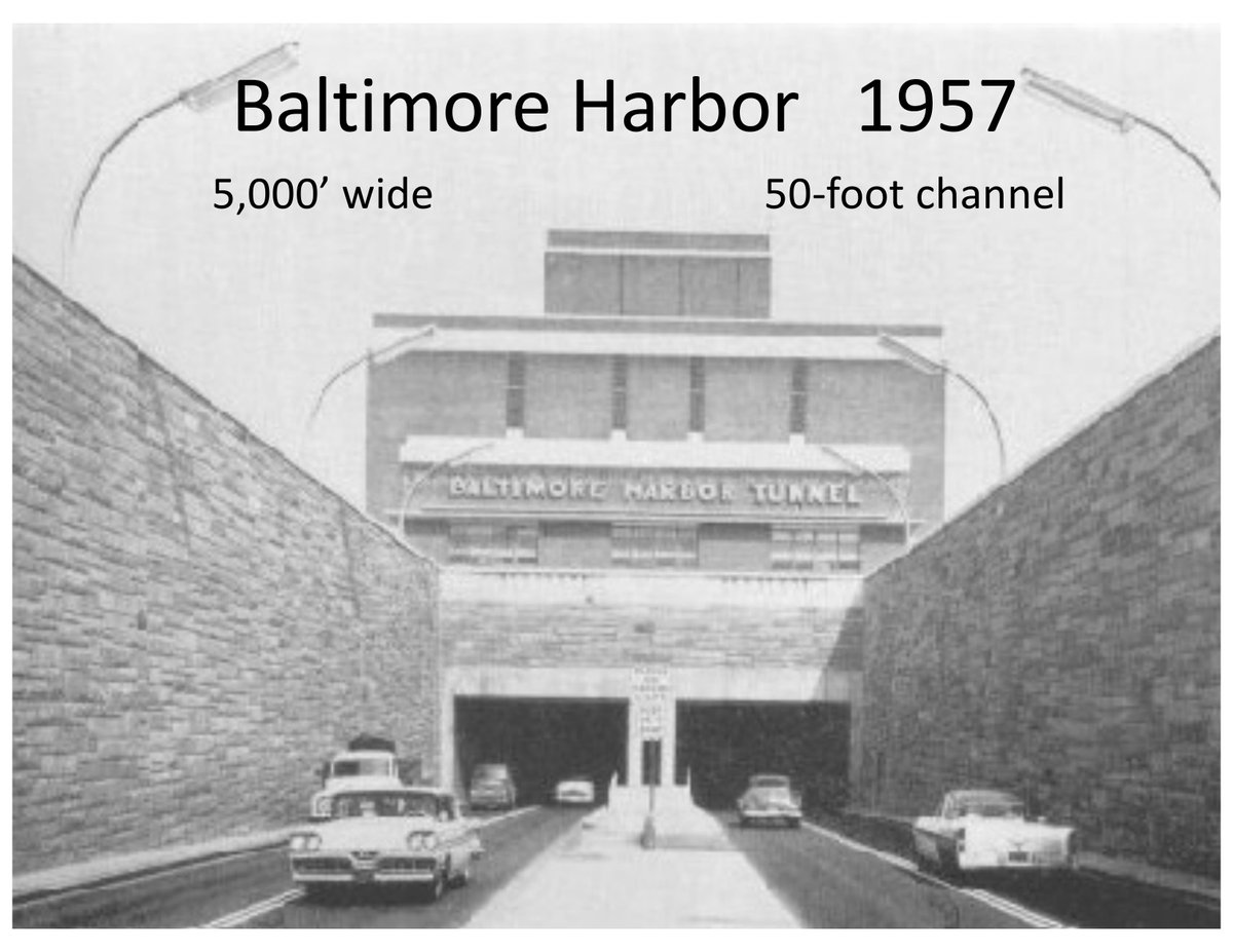 BOrtblad's tweet photo. Ole Singstad, Norwegian-American civil engineer designed several early Immersed Tunnels.
The Columbia River is only 2,700-foot wide with a 27-foot channel, not as deep or wide as these early Immersed Tunnels. https://t.co/DN6lqGuWhy