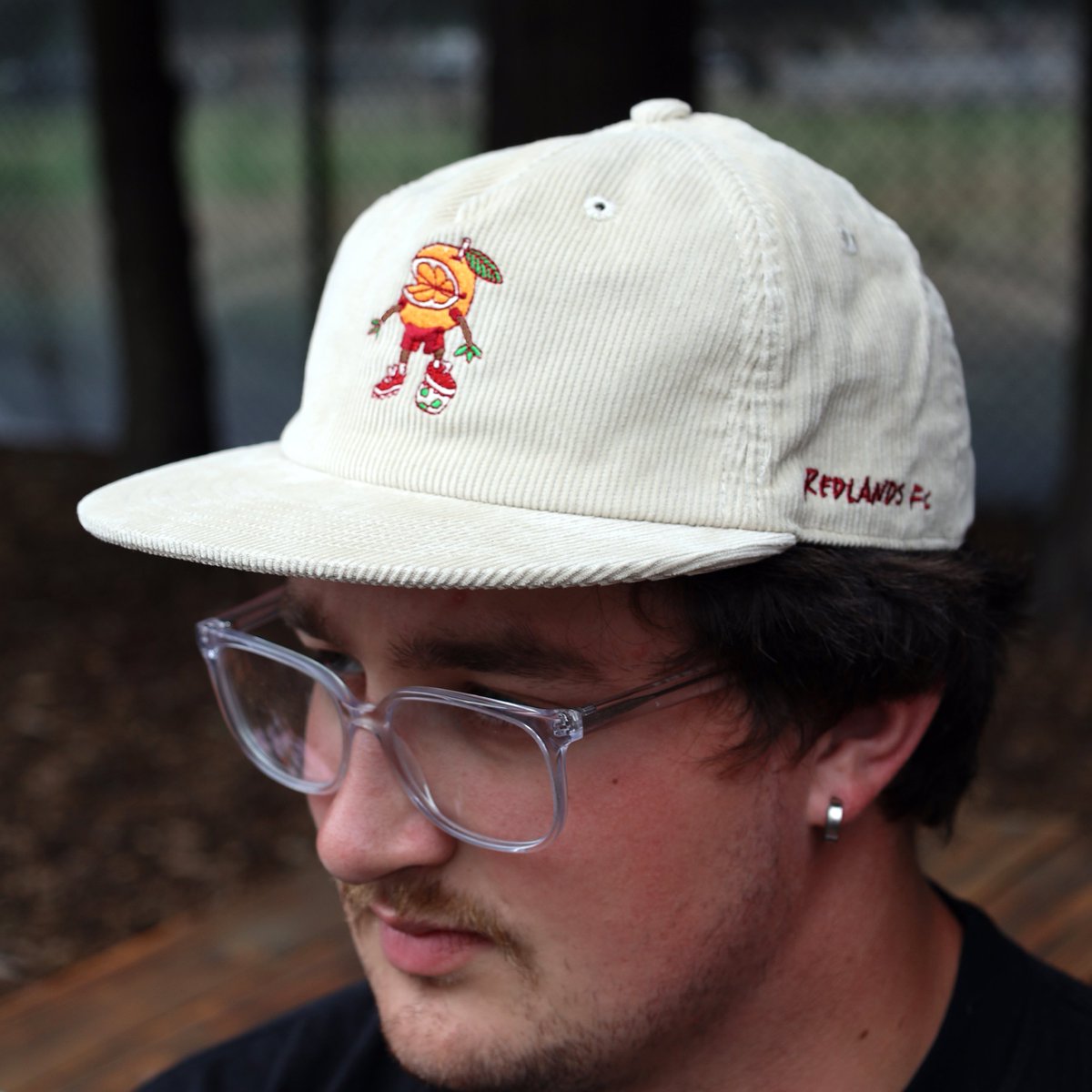 this benji navel character incorporates redland’s orange in a fun new way for football. designed by creative director and artist, geoff gouveia, this cap is stitched to perfection on off-white corduroy.

only 100 made! visit [ https://t.co/ol5LPeMeMJ ] for a chance to purchase… https://t.co/W79Ktm59B1 https://t.co/fWUkL9w015