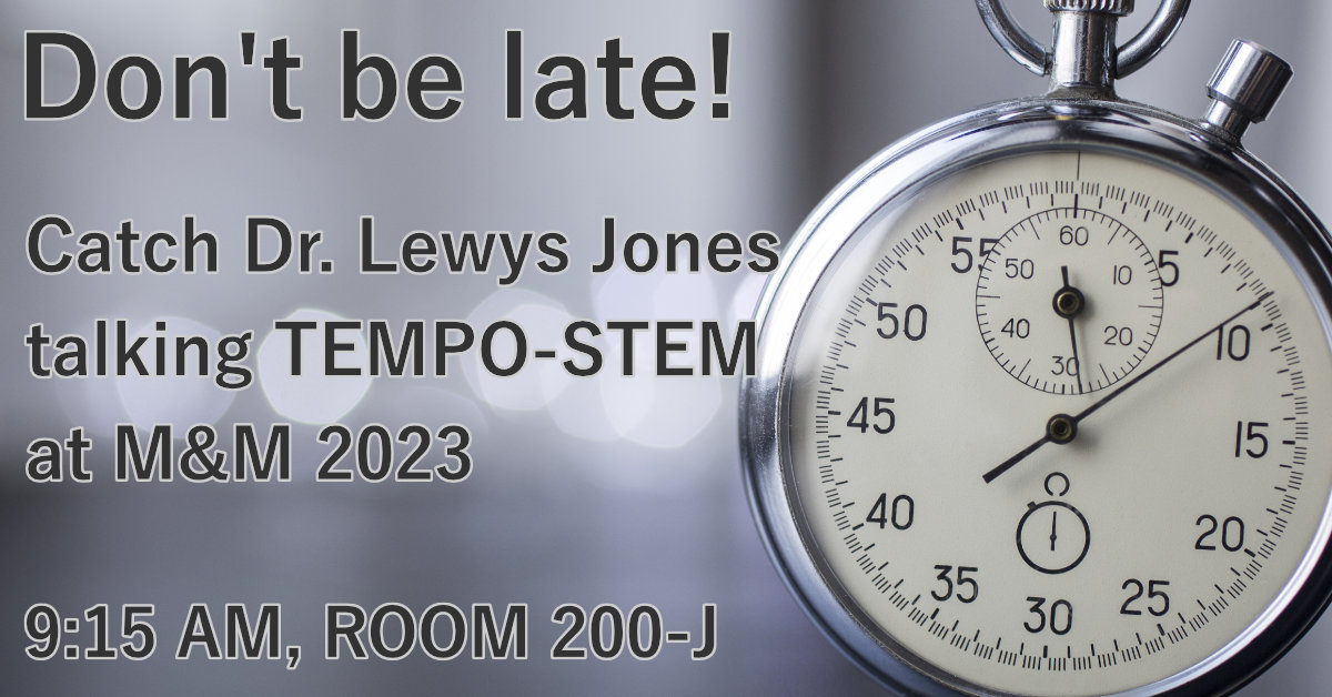 turboTEM (@turbotem) on Twitter photo If you're at #MM2023 you won't want to miss our founder <a href="/lewysj/">Dr Lewys Jones (he/him)</a> presenting TEMPO-STEM in his talk "A New Low-dose STEM Imaging Mode with Probability Driven Intra-pixel Beam Blanking" at 9:15 AM in room 200-J. If you're at #MM2023 you won't want to miss our founder <a href="/lewysj/">Dr Lewys Jones (he/him)</a> presenting TEMPO-STEM in his talk "A New Low-dose STEM Imaging Mode with Probability Driven Intra-pixel Beam Blanking" at 9:15 AM in room 200-J.