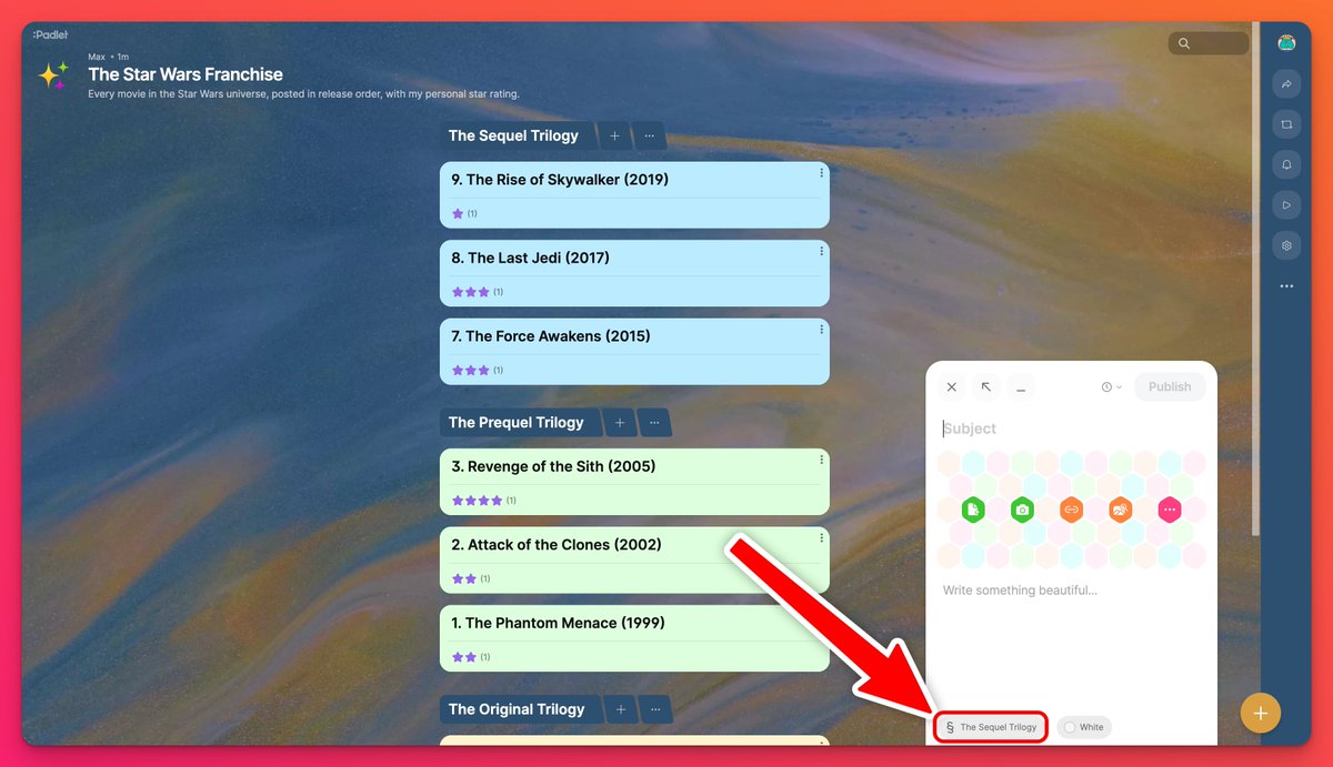 Padlet tweet media
