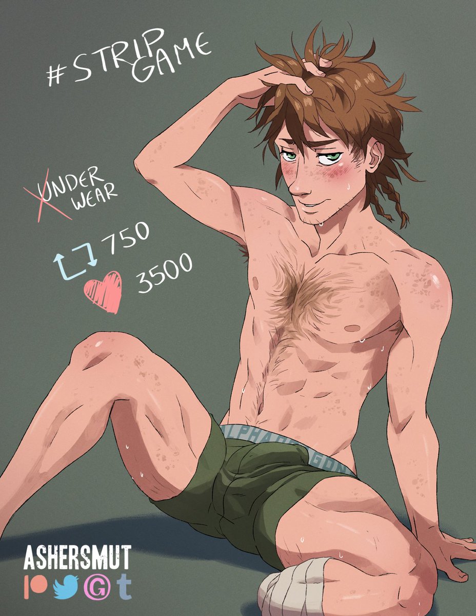 ashersmut's tweet photo. Y'all been teasing this poor viking for months. Look how hot and bothered he is. Wanna help him out of his underwear? #stripgame #stripthecharacter #hiccuphaddock #httyd #httyd2 #goodboidoodles #yaoi https://t.co/AmHdFkPWHG