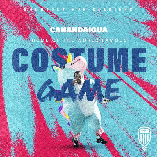 THE CANANDAIGUA CLASSIC🙌

With only a couple days left until our next event, we are excited to see the return of the Costume Game at Canandaigua! What costume will you be wearing when the clock strikes midnight?🤔