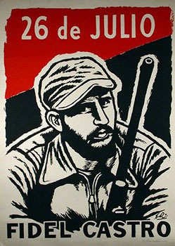 "Podrán ustedes vencer dentro de unas horas, o ser vencidos, pero de todas maneras, ¡óiganlo bien, compañeros!, este movimiento triunfará". #FidelPorSiempre, momentos antes de partir hacia el Cuartel Moncada.
#70Moncada 
#ConTodosLaVictoria