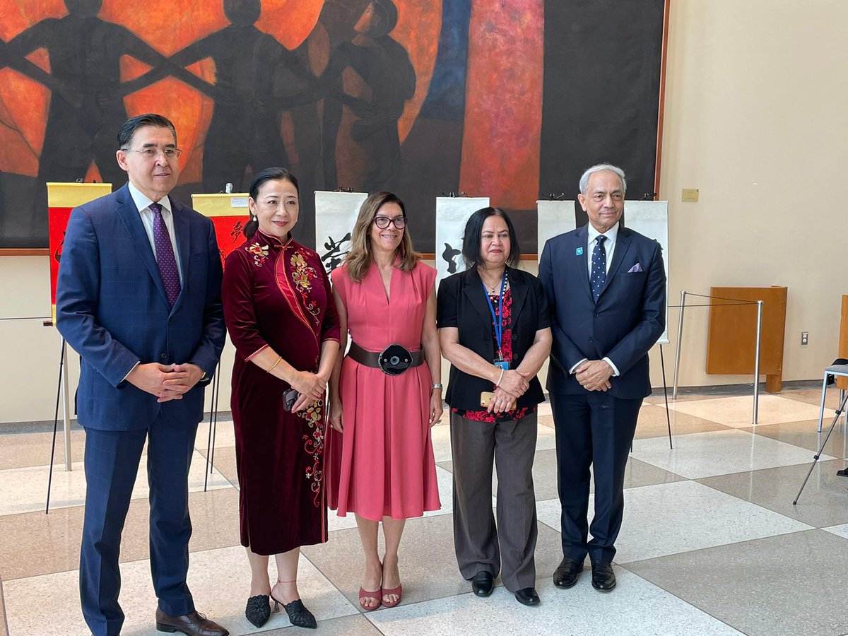GuatemalaONU's tweet photo. Guatemala opens the Summer Music Festival organized by the UN Women’s Guild Secretariat Group. For the past 75 years the #UNWG has been a beacon of hope tirelessly working to improve the lives of children facing vulnerable situations across the globe.
@uzbekistanun @SLUNNewYork https://t.co/xkc3VNXipF