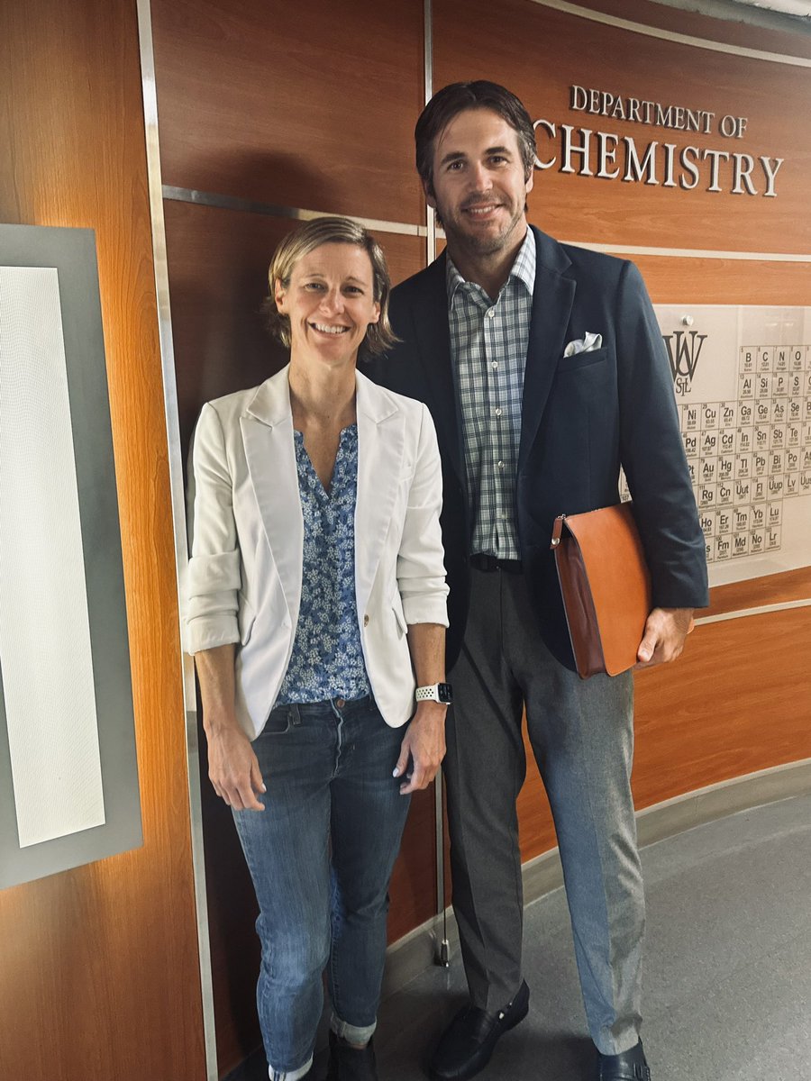 A great visit with @jenheemstra and the @HeemstraLab. Her passion for “creating a healthier academic culture for the next generation of researchers,” is an inspiring and noble mission. #HeemstraLab #MOBIO #MentorFirst #RNAediting