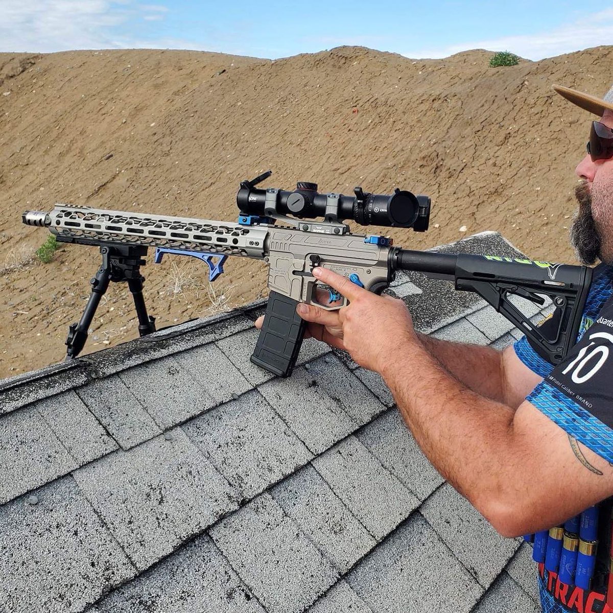 WarneScopeMount's tweet image. When the stage requires some left-handed action, make sure you can control the gun from both sides!! from Team144 

That is some good advice to remember starting out in competitive shooting.

#competitiveshooting #multigun #ar15 #3gun