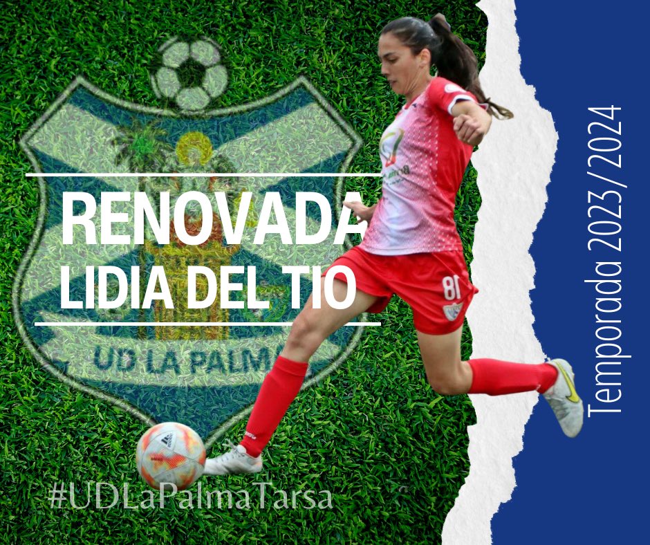 Lidia Del Tio Vitores renueva su contrato con la @udlapalma Tarsa para la próxima temporada. Muchísimas felicidades te deseo muchísima suerte