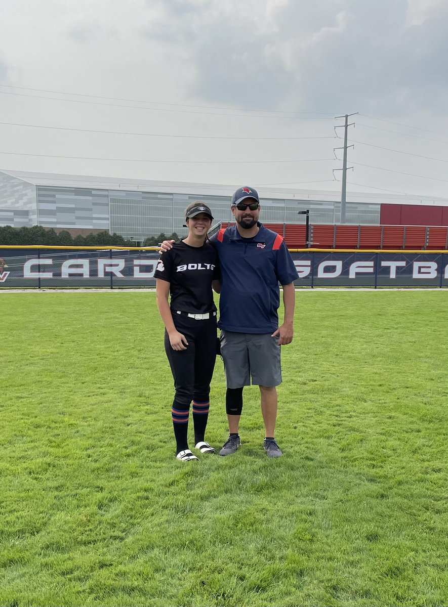 Thank you <a href="/svsu_ryan/">CoachRyan</a>, Coach Bohn, and all the players that helped out for putting on a great camp yesterday! I had a great time and learned more about <a href="/SVSU_Softball/">Cardinal Softball</a>.