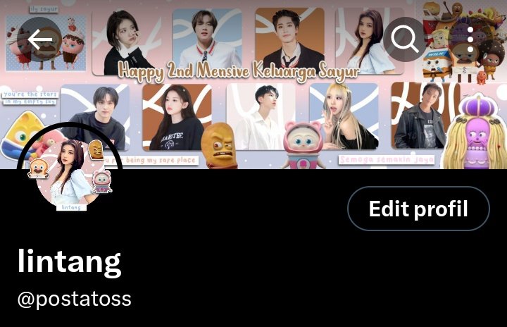 hepi mensip sayur kesayangan yg pling alay sejagad raya, semoga makin langgeng smpe berabad-abad wks, mksih sll ada my sayur, bhagia selalu yh klian jgn sedih-sedih, doa umi smoga klian selalu dikelilingi kebaikan hhh, gbisa bnget udh dua abad begini🥺🫰