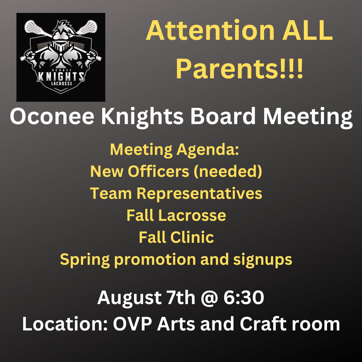 Oconee Knights Lacrosse tweet media