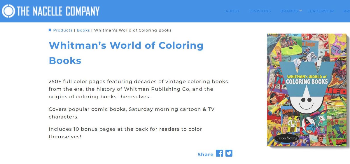 OldtimesD's tweet photo. Nacelle has copies of Whitman’s World of Coloring Books. 250 color pages of coloring books. If you’re @PowerCon, stop by Nacelle's booth &amp; ask for it by name.
https://t.co/TnwYjS9QJw
#oldtimesdigest #nacelle #thetoysthatmadeus #netflix #mego #powercon #vintagetoys #70s #80s https://t.co/lX9UayKkih