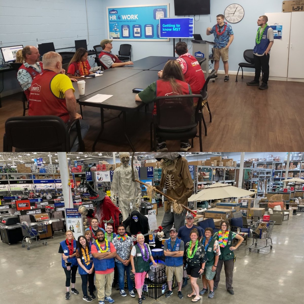 Day 2 in the books with Hawaiian Shirt Day and Getting to Know MST Day! Thank you #D1251 for your continued #thinkpurple support! 

#MSTAppreciation #inittowinit #heretowin #1251inittowinit #MST #MSTeams <a href="/BellAnyae/">Anyae Bell</a>