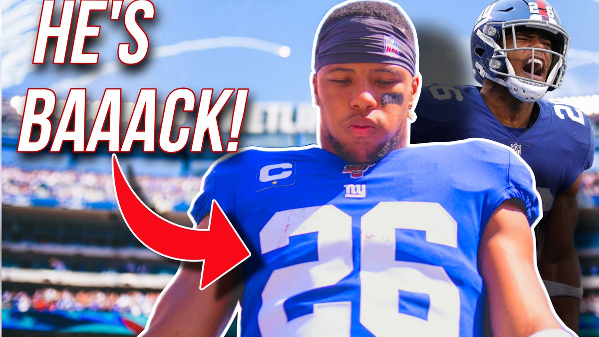 Saquon Barkley Signs 1 Year Deal with the Giants! | Joe Schoen Continues... https://t.co/JcTzXjNSgW via @YouTube https://t.co/oHNHfcSfdu