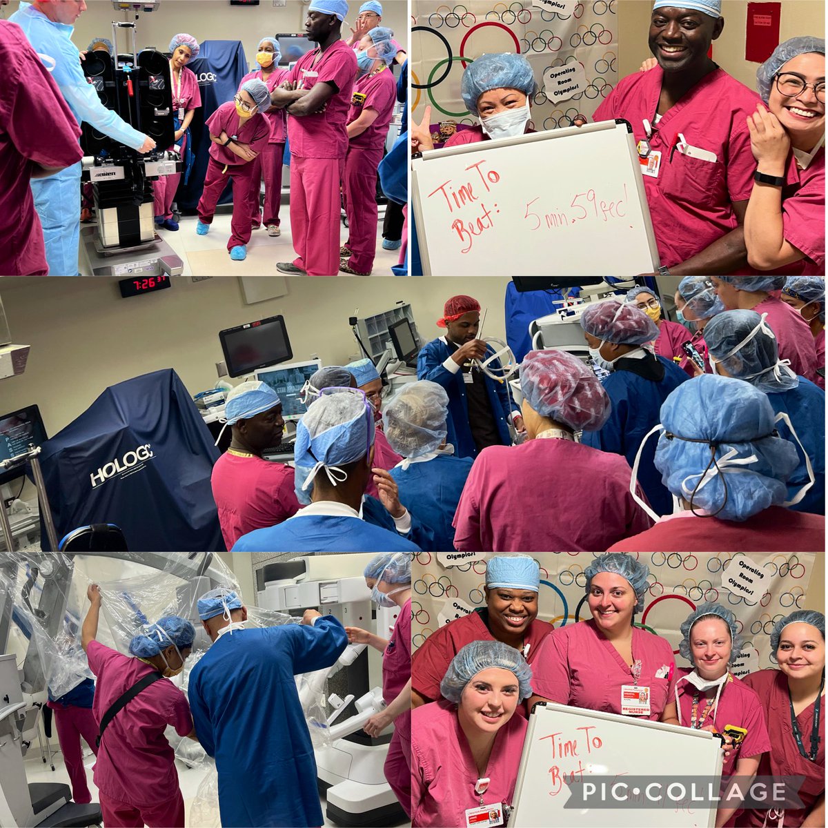 The BMH OR Olympics!! 🏅👏🏼🤩 proud of the OR UC- leading this amazing and engaging educational event!! #summergames #learningisfun #professionalgovernance #skills #caringforthecaregiver @alanmlevin @nas9096