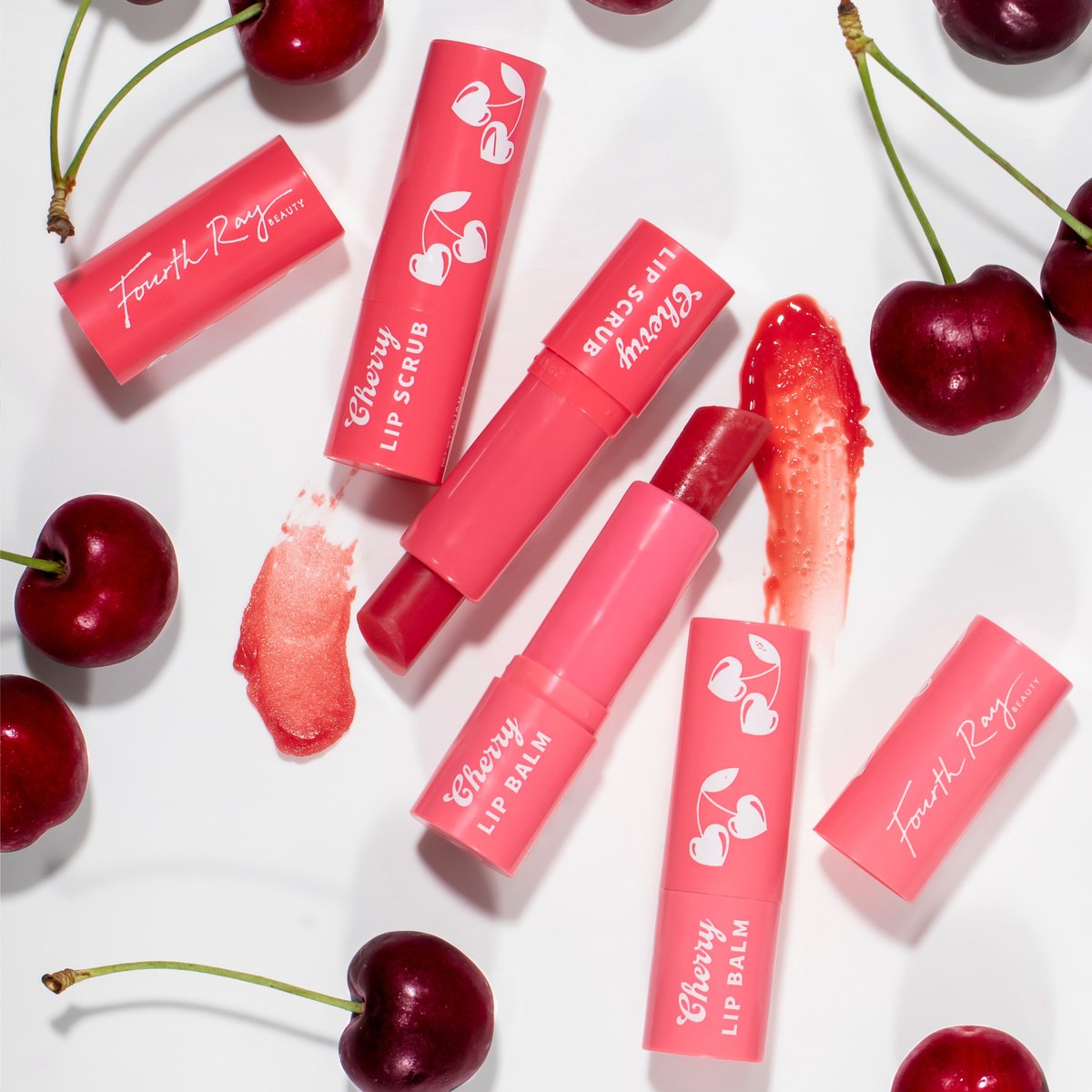 we cherry-ish you! 🍒 Cherry Bomb Lip Care Kit is only $9.80 right now on colourpop.com ❤️

💋 exfoliate lips using the Cherry Lip Scrub for a super smooth, kissable pout
💋 swipe Cherry Lip Balm onto lips for an ultra-soft, cushiony pout

<a href="/silktify/">Egle</a> #cherry #cherries