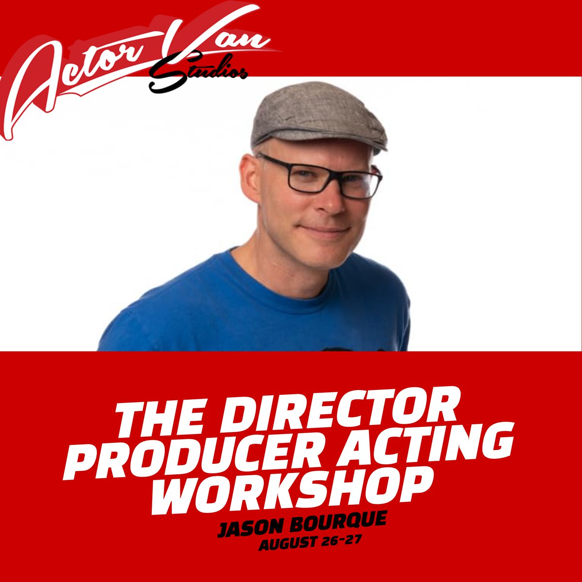 actorvanstudios's tweet photo. The Director Producer Acting Workshop with Jason Bourque
MORE INFO / SIGN UP HERE:
https://t.co/123CfTdXg2
@JasonBourque1 #workshop #actingworkshop #directorworkshop #producerworkshop #actingclass #vancouveractor https://t.co/WYMOCdfrHh
