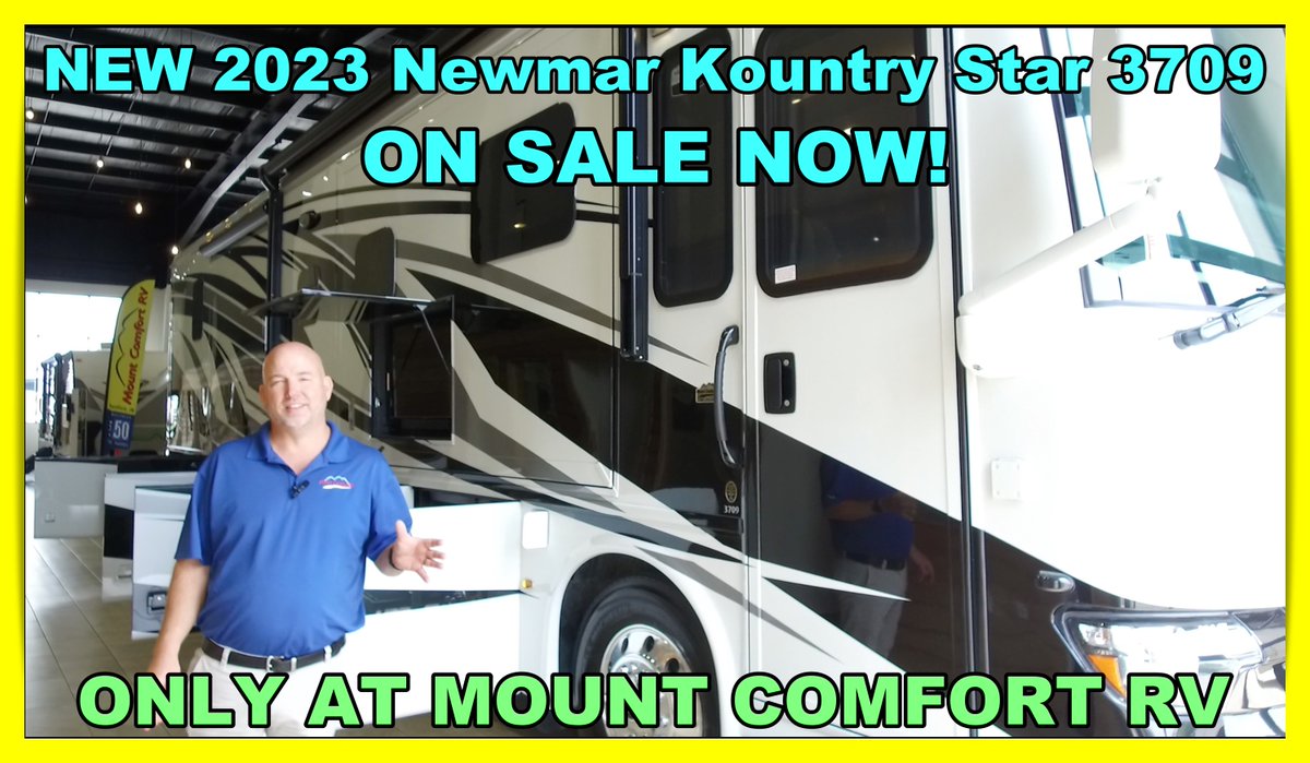 MountComfortRV's tweet image. The new 2023 Newmar Kountry Star 3709 is on sale now at #mountcomfortrv. You can watch the full review with Chris here: youtu.be/G4rxfR8MJhM via @YouTube #rv #newmar #rvlife #rvliving #rvlifestyle #rvdealership #rvbusiness #greenfield #indianapolis #indiana