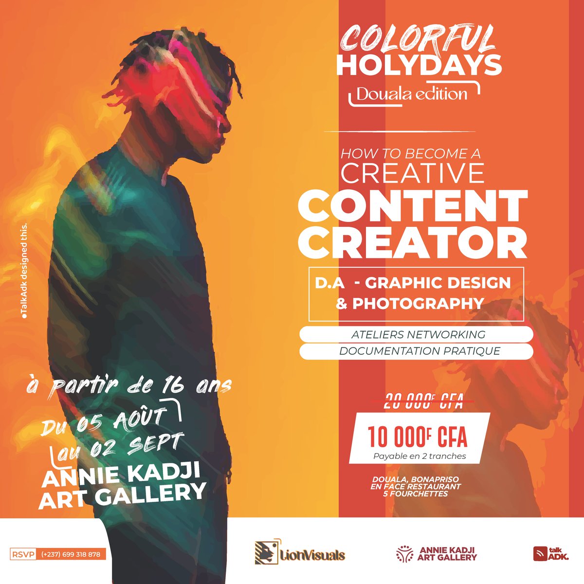 makchris_'s tweet image. Upcoming content creators over at Douala, this one&apos;s for you! ✨💯

#LearntoCreate 
#ColorfulHolidays