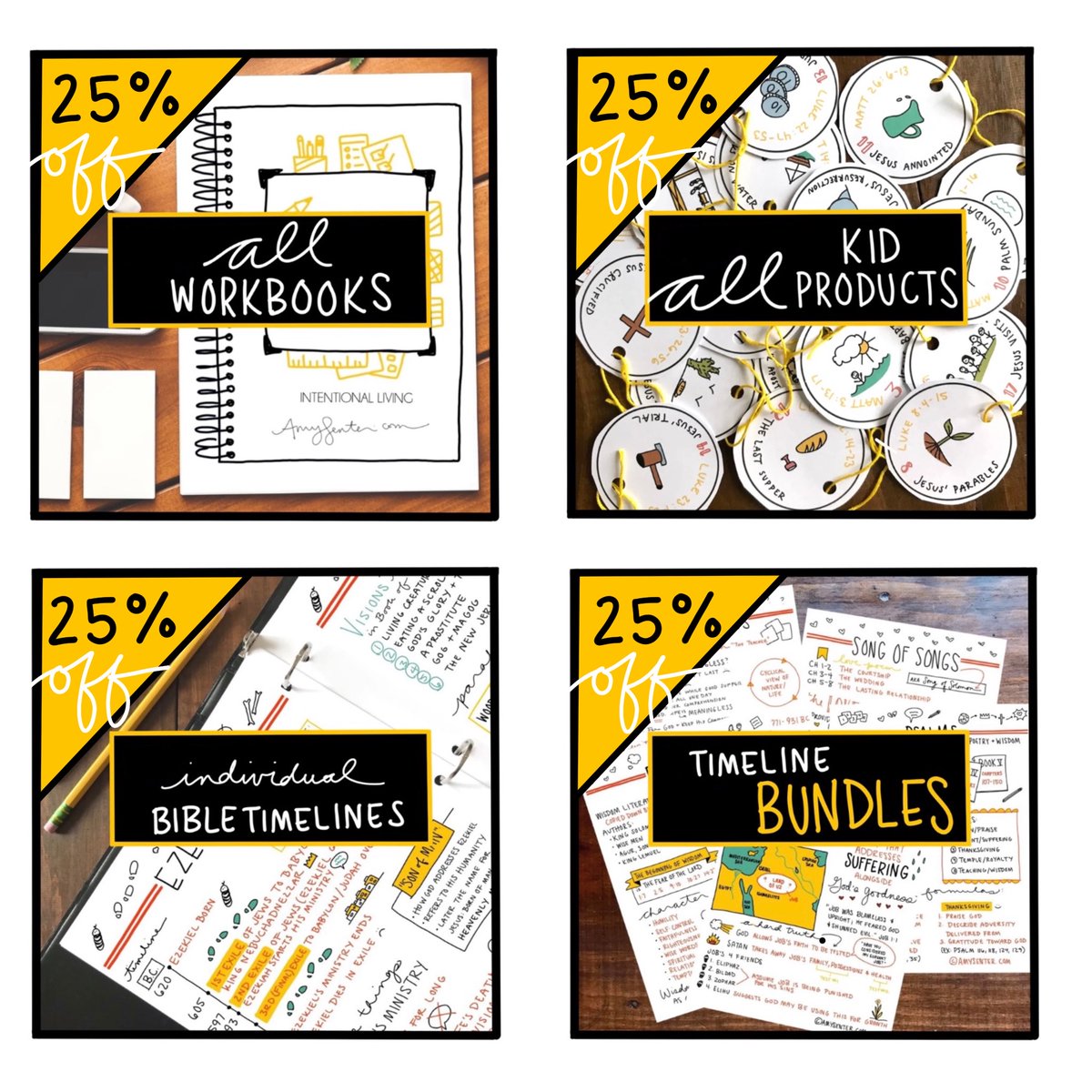 Had your eye on the entire Bible bundle? Well, it's Christmas in July over at AmySenter.com which means you can get it for 25% off!! Sale ends Friday so hurry! #ChristmasInJuly#JulyChristmasSale#ChristmasSale#HalfwayToChristmas#ChristmasDeals#ChristmasGifts