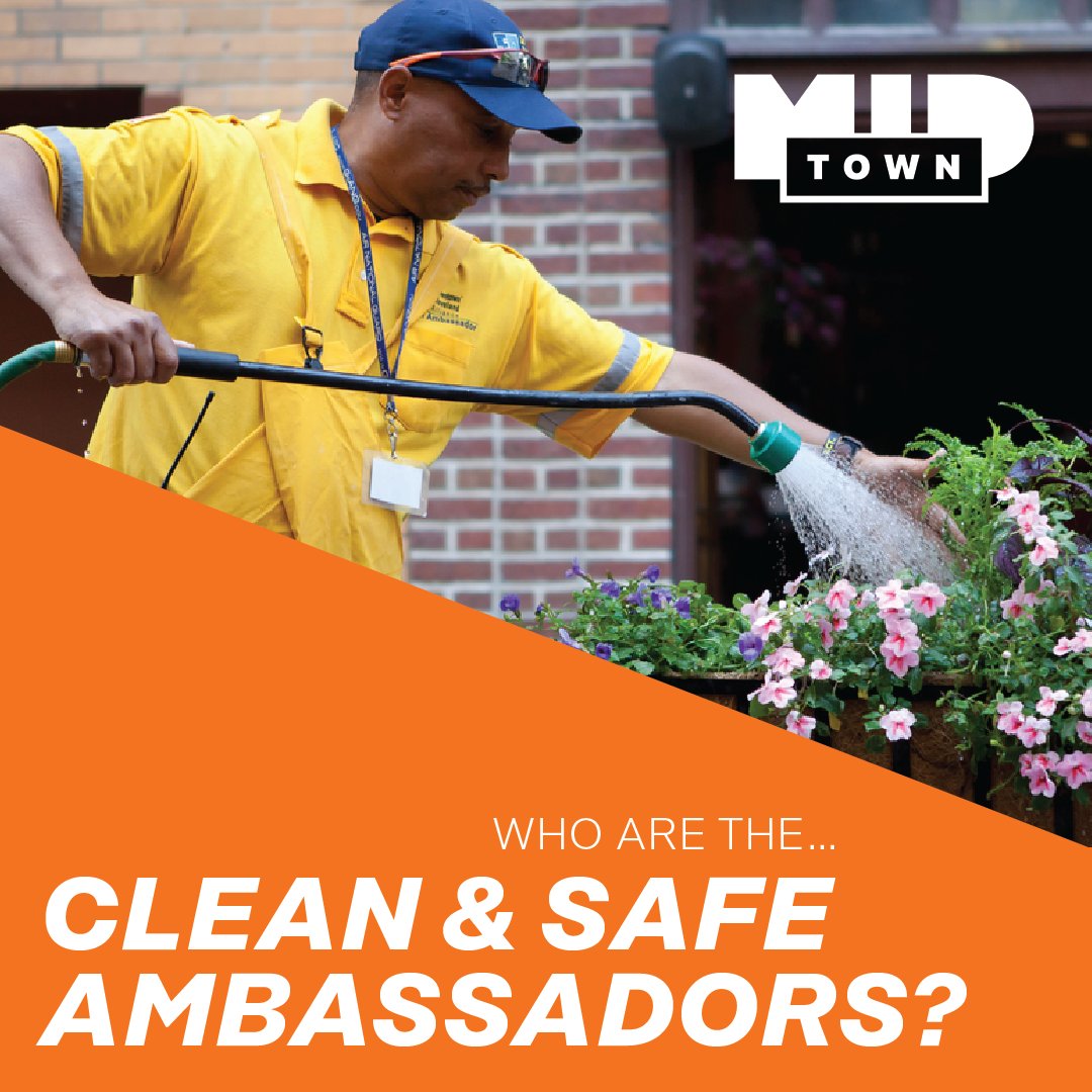 MidTownCleInc's tweet photo. 🌟Learn About Our The MidTown Clean &amp; Safe Ambassadors💫

❤️Our Clean &amp; Safe ambassadors work hard to keep the city free of litter, weeds, and illegal dumping. They also work on hospitality in MidTown, as well as safety.

#midtown #midtowncle #midtowncleveland #localcleveland https://t.co/o1nFxtWL5y