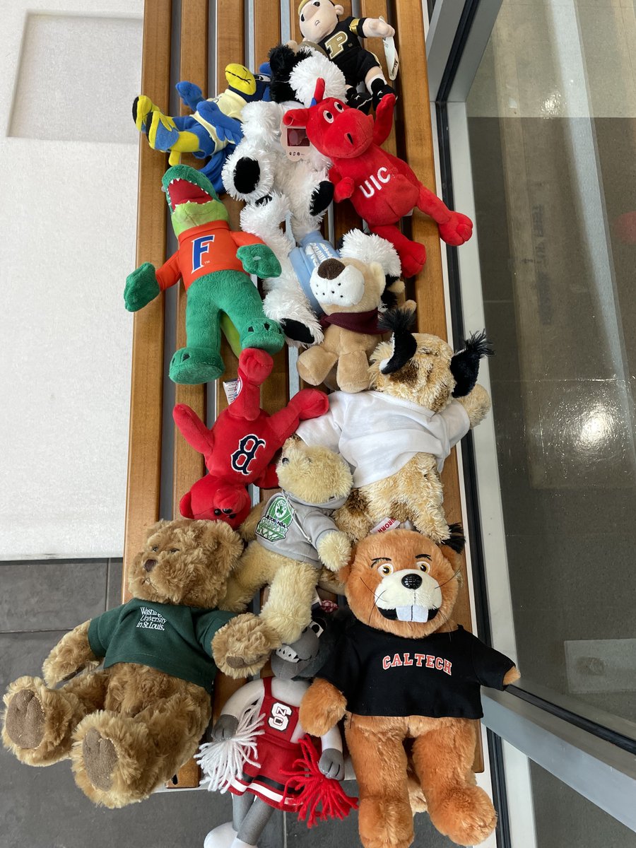 PrenticeLabUF's tweet photo. We were honored to have the Mass Spec Replica from @asmsnews! It was a fun year! We added a Gator and a sticker from our favorite hang out spot. It's headed your way soon @LosAlamosNatLab!!! #MShistory @UFChemistry https://t.co/uXxDQMmlBq