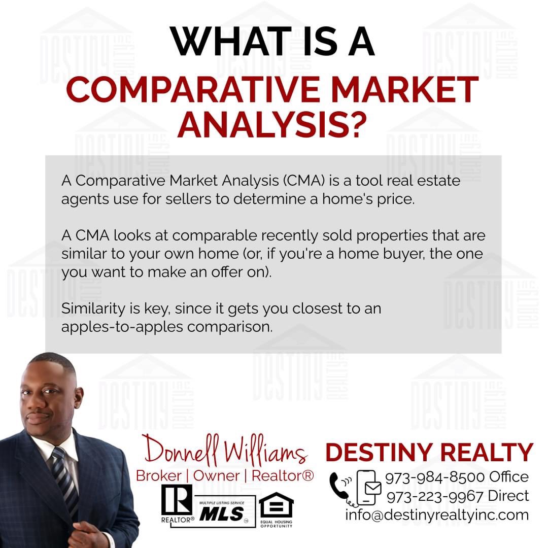 DestinyBroker's tweet photo. #whatisa #comparativemarketanalysis #CMA #askme #callme #donnellismybroker #letstalkrealestate #destinyrealty #sellers #buyers #investors #realestate https://t.co/LJbpH5pvoo