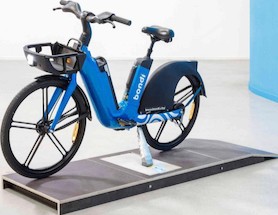 eTagsTweets's tweet image. Tiler allows riders to park their #ebikes on top of a tile and push down their kickstands onto a port, where power will be sent up through it. #ebike #ebikestyle #ebikelife