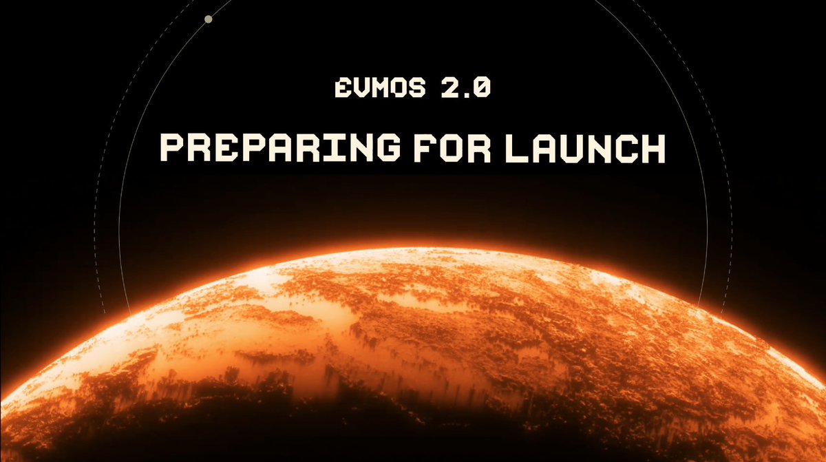 EvmosOrg's tweet image. On 08.02.23, we are launching Evmos 2.0.

But Evmos 2.0 is more than a rebrand - it&apos;s a momentous reset.

1/6
