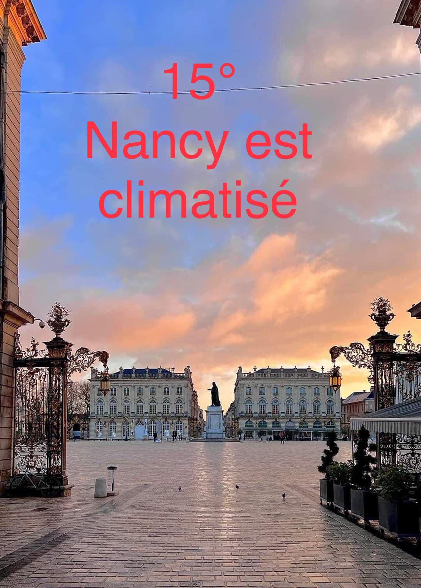 DaliAek54's tweet photo. On a mis la clim à Nancy
 🧊🧊🧊 https://t.co/Z7eS1u132w
