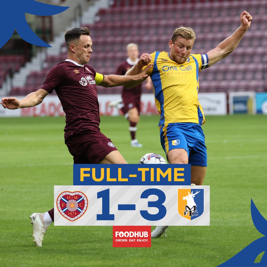 mansfieldtownfc's tweet photo. 🫡🏴󠁧󠁢󠁳󠁣󠁴󠁿 A well-deserved victory in the Scottish capital. 

#Stags 🟡🔵 https://t.co/8dR5LUXgkS