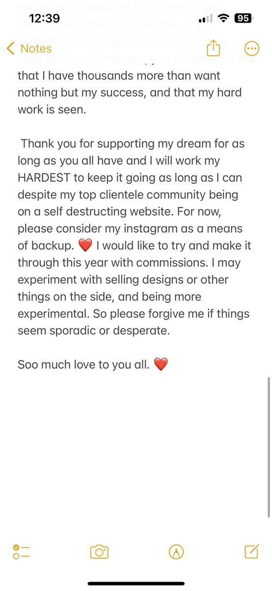strawmariecake's tweet photo. a vent post for how I’ve been feeling lately regarding my career as a digital artist ,, may delete later, but I hope this explains why I disappear into autopilot mode every once in awhile ❤️‍🩹 love to all fellow artists who have been feeling this way too https://t.co/Sq1CVW0m2M