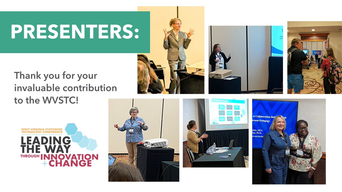 We are grateful for the expertise and passion that each presenter brought to their sessions. From the latest technological advancements to innovative teaching strategies, our presenters covered it all.
#wvstc2023
#WVhighered
#WVk12education
#technology