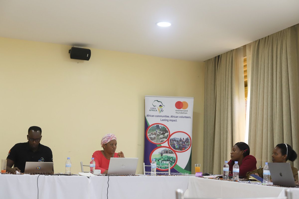 CorpsAfricaRda's tweet photo. Today was Day 2 of our Training of Trainers! 🙌 Team-building activities and interactive sessions ignited creativity and collaboration. 💡🤝 Our trainers are ready to inspire the next generation of changemakers! 💪🌟

#ThisIsCorpsAfrica 
#TrainingOfTrainers https://t.co/aa5szo4pGo