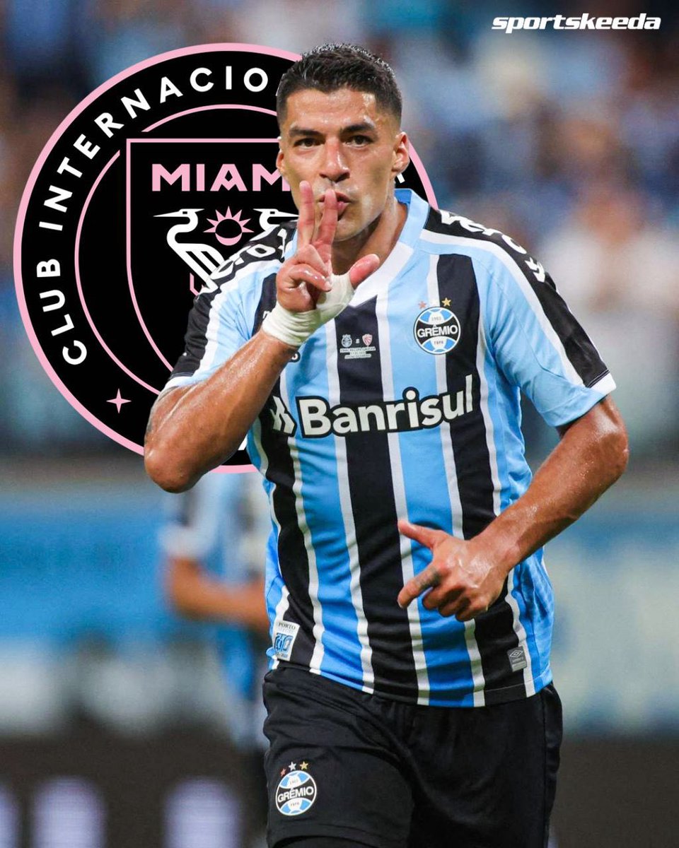 MLSMoves's tweet image. “Luis Suarez is reportedly prepared to buy out his Gremio contract in order to reunite with Lionel Messi at Inter Miami. Gremio – who currently sit second in the Brazilian top flight – are aware that Suarez wants to leave and could grant him his wish rather than risk an unsettled…